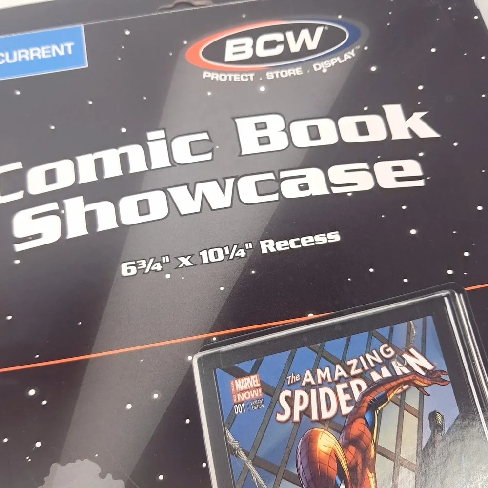 BCW UV Protected Current/Modern Comic Book Showcase Wall Mountable Display frame
